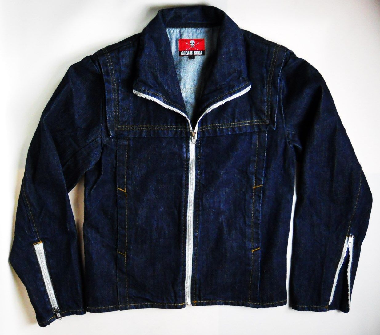 中古】CREAM SODA 90s 2ndデニムジャケット サイズM相当 インディゴ 