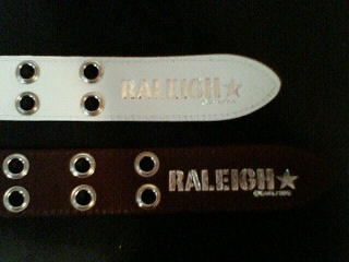 RALEIGHベルト裏