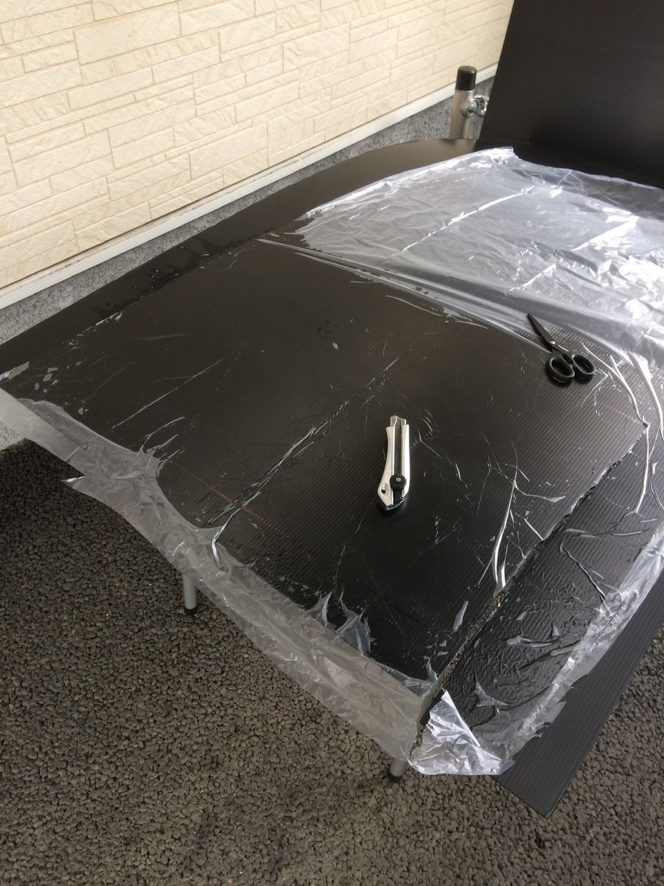 車中泊用シェードをプラダンで格安diy ジムニーで30万キロを目指すブログ