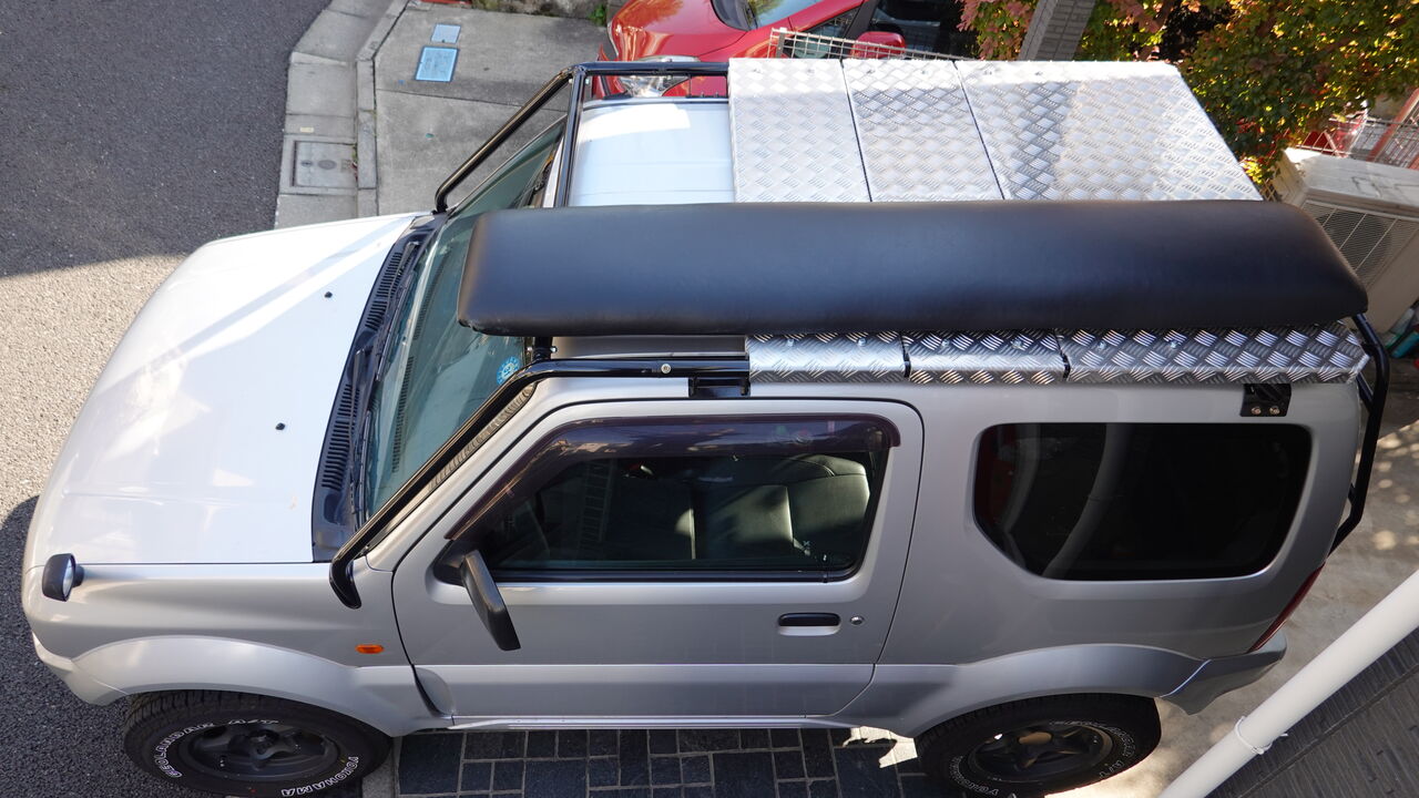 今日から犬と一緒にジムニーでお出かけ ジムニーシエラ Jb43日記