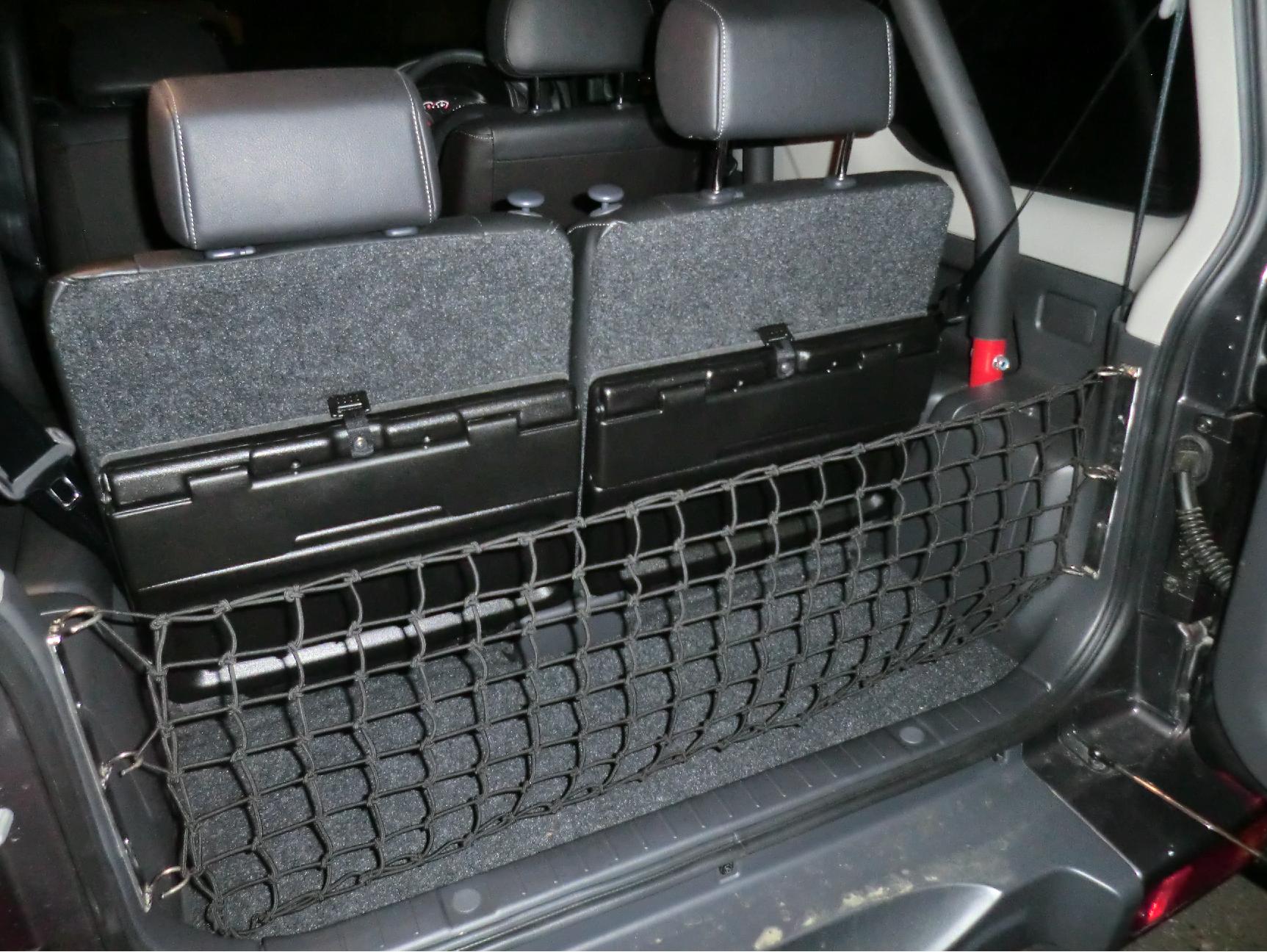 荷物落下防止ネット装着 ジムニーシエラ Jb43日記 荷物落下防止ネット装着 ジムニーシエラ Jb43日記