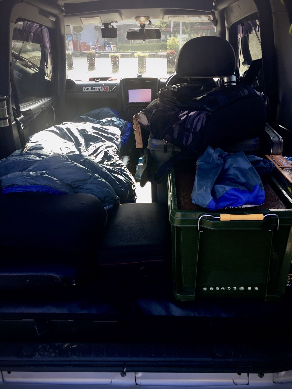 双葉saでジムニー車中泊 ジムニーシエラ Jb43日記