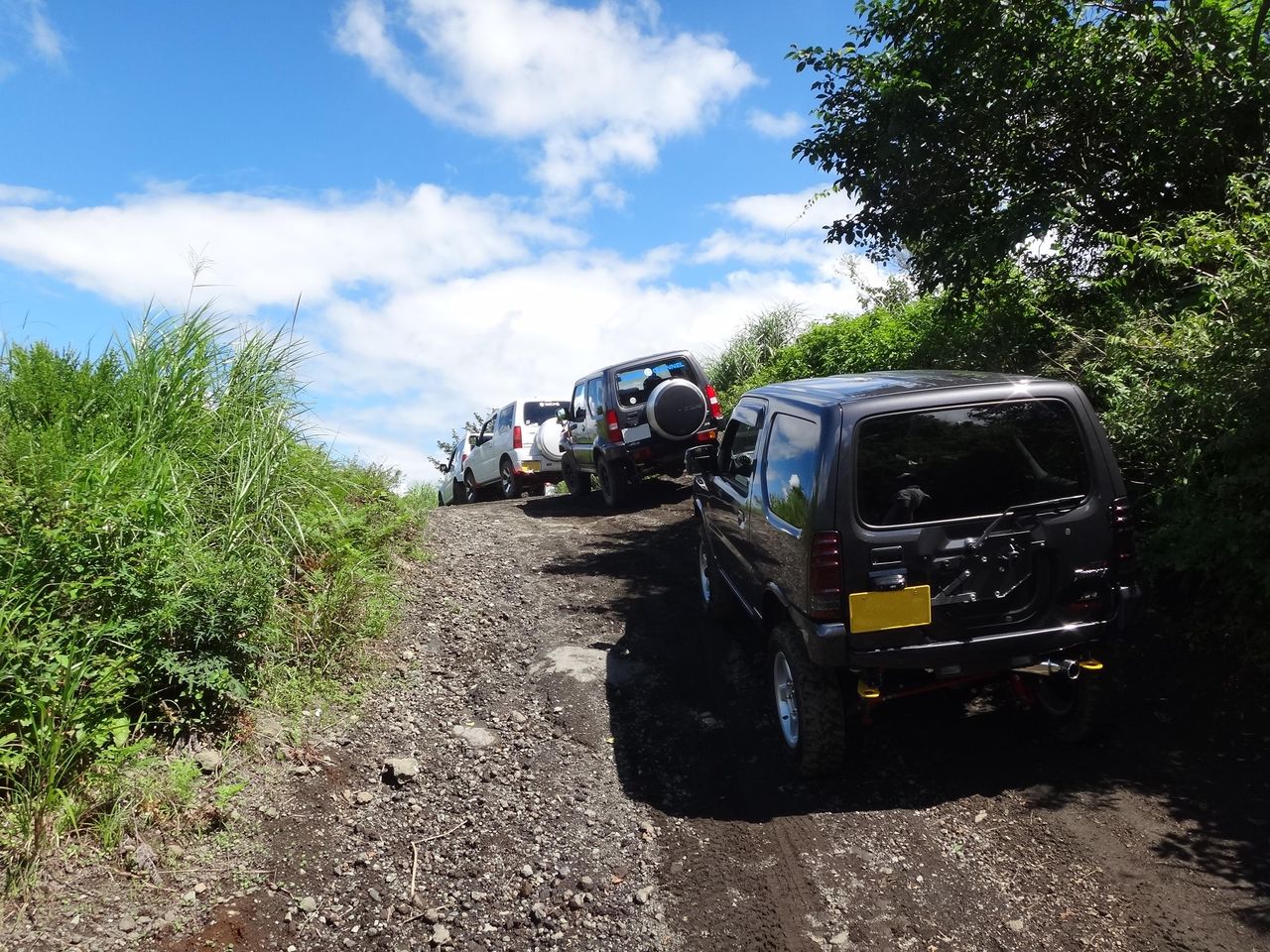 ジムニー秘密基地カマド走行会 In 富士ヶ嶺オフロード その２ ジムニーシエラ Jb43日記
