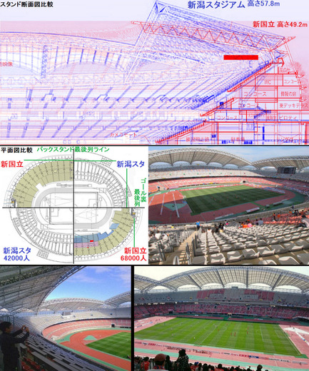 画像 新国立競技場 建設現場が公開 11月末に完成予定 マラソン速報