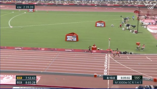 速報 三浦龍司 日本新記録で3000msc予選1組2位 決勝進出 東京五輪 マラソン速報