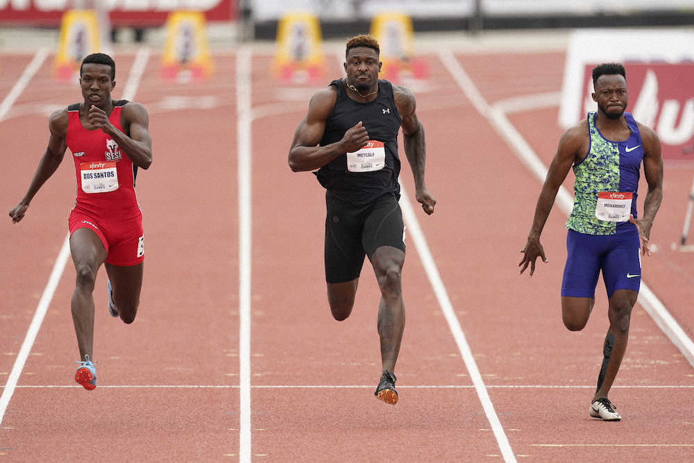 画像 Nflのwrが陸上100mで10秒37 193cm 104kgの巨漢 メトカーフ マラソン速報 画像 Nflのwrが陸上100mで10秒37 193cm 104kgの巨漢 メトカーフ マラソン速報