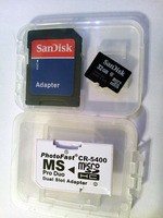 microSDHC 32GB �ȥ��꡼���ƥ��å������ץ�����CR-5400
