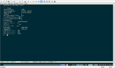 AO533 Linux �Ǥ� lscpu