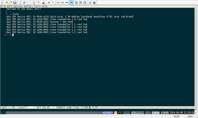 AO533 Linux �Ǥ� lsusb