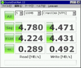 HITACHI DK23CA-20 ベンチマーク