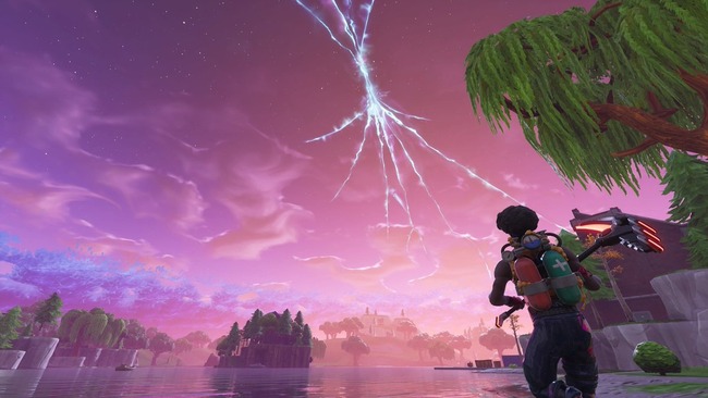 大興奮 フォートナイト 皆がプレイしてる中 フィールドのロケットが爆音とともに発射 空に巨大な 亀裂 が発生 大型アプデくるううううう オレ的ゲーム速報 刃 大興奮 フォートナイト 皆がプレイしてる中 フィールドのロケットが爆音とともに発射 空に巨大な 亀裂 が発生 大型アプデくるううううう オレ的ゲーム速報 刃