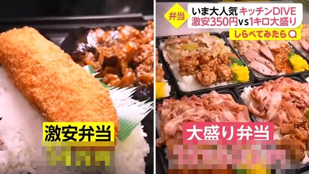 弁当　弁当屋　激安弁当　大盛り弁当　売上に関連した画像-01