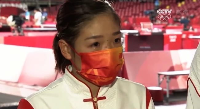 東京五輪 中国メディア 卓球 リウ・シーウェン 批難 涙に関連した画像-01