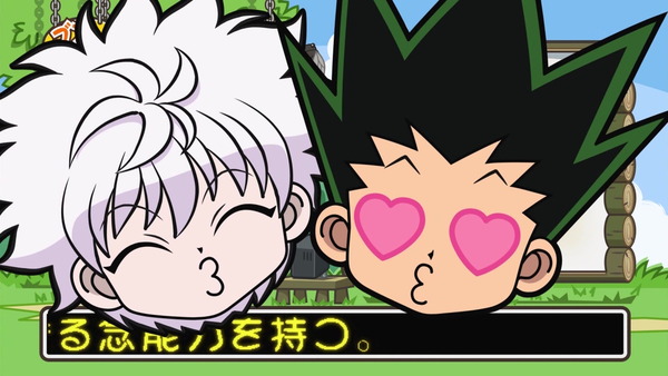 公式でホモ アニメ ハンター ハンター ゴンとキルアがキスｗｗｗｗｗｗｗ オレ的ゲーム速報 刃
