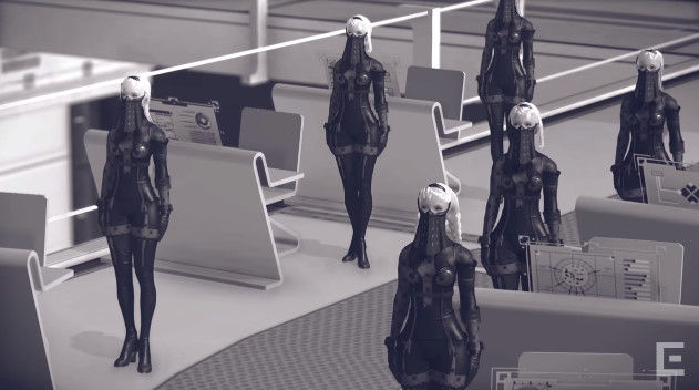 ニーアオートマタ 最新pvで新キャラ判明 中田譲治さん 悠木碧さん 浪川大輔さん 鈴木達央さんなど 前作のデボル ポポルやエミールも オレ的ゲーム速報 刃