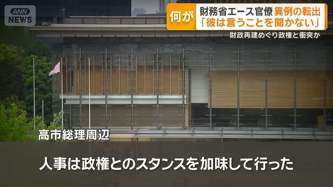 高市 首相 総理大臣 自民党 財務省 人事 左遷に関連した画像-08