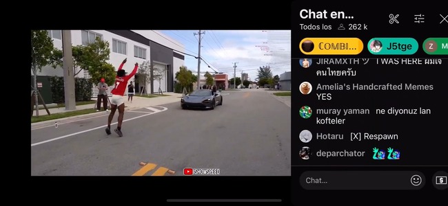 アメリカ youtube YouTuber IShowSpeed スポーツカー 生配信に関連した画像-08