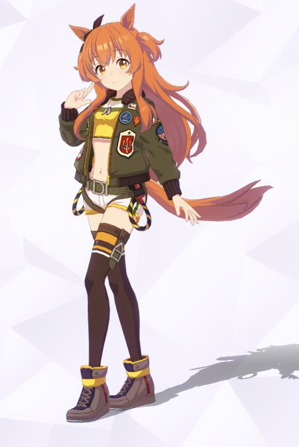 ウマ娘 マヤノトップガン 勝負服 調整 中国 台湾 国旗に関連した画像-02