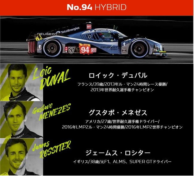 WEC åǥХ 졼󥰥ɥ饤С ѵ긢 ٻ6֥졼 NHK  ƻ ˴Ϣ-14