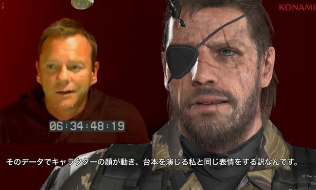 ジャック バウアーがスネーク役に メタルギアソリッド5 のスペシャルインタビュー映像が公開されたぞ オレ的ゲーム速報 刃 ジャック バウアーがスネーク役に メタルギアソリッド5 のスペシャルインタビュー映像が公開されたぞ オレ的ゲーム速報 刃