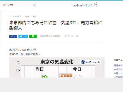 雪 電気 東京電力に関連した画像-02