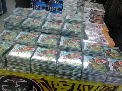Ds ゼルダの伝説 大地の汽笛 ワゴンセールで山積み状態 オレ的ゲーム速報 刃 Ds ゼルダの伝説 大地の汽笛 ワゴンセールで山積み状態 オレ的ゲーム速報 刃