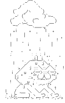 やる夫 雨