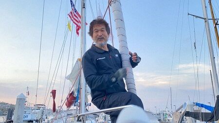 辛坊治郎　太平洋　ヨット　横断　快挙　成功　帰還　大阪に関連した画像-01