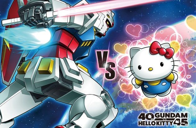 ガンダム ハローキティ コラボに関連した画像-01