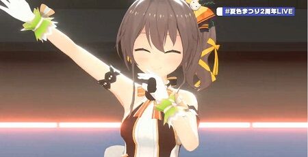 夏色まつり　ホロライブ　VTuber AI　ファンアートに関連した画像-01