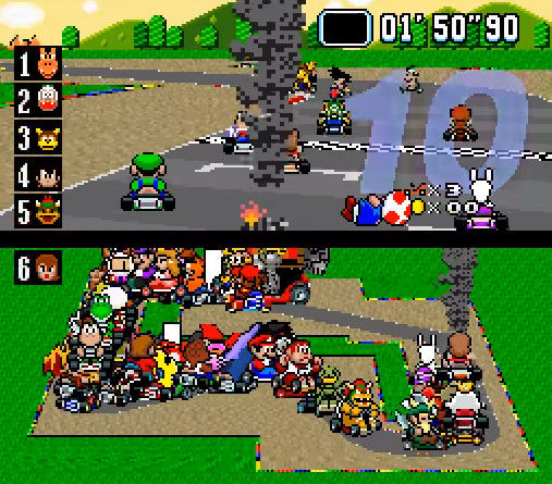 マリオカートを101キャラ同時でプレイしてみた動画がカオス ごちゃごちゃしすぎwwwwwwwww オレ的ゲーム速報 刃 マリオカートを101キャラ同時でプレイしてみた動画がカオス ごちゃごちゃしすぎwwwwwwwww オレ的ゲーム速報 刃