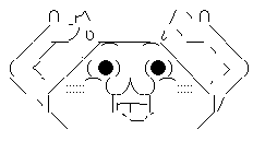 やる夫 笑顔 あたま
