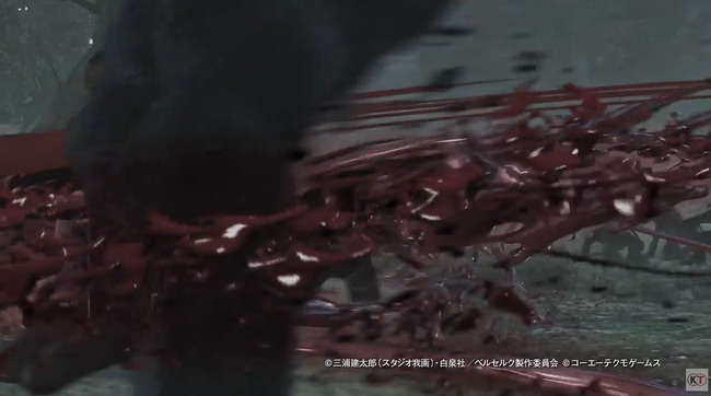 ベルセルク無双 ガッツ ドラゴン殺し 血祭り 血しぶき プレイアブル グリフィス シールケ キャスカ に関連した画像-08