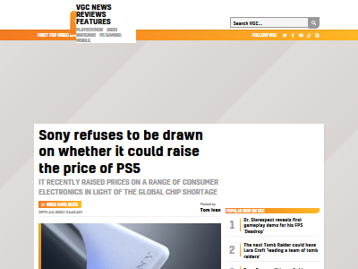 Semiconductor shortage Logistics delay PS5 price hike Concern