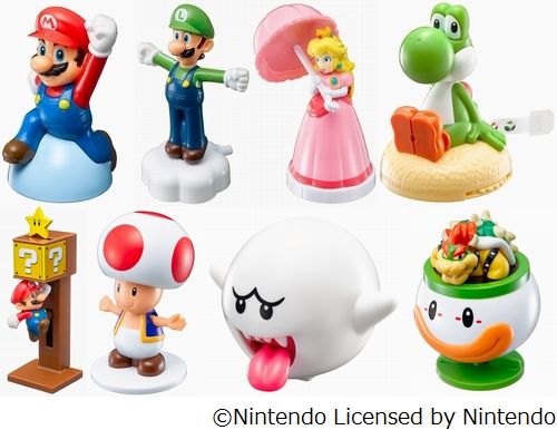 マクドナルド スーパーマリオ ハッピーセット マグネット おもちゃに関連した画像-01