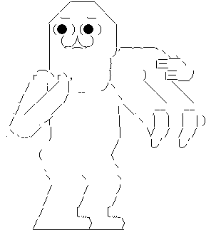 やらない夫、かつぐ