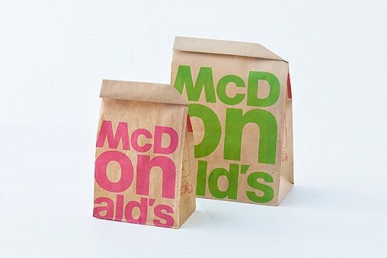 マクドナルド　包装紙　印刷　ナンバーに関連した画像-01
