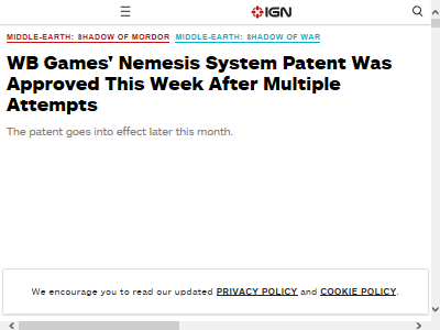 悲報 アメリカのゲーム会社 敵がプレイヤーに倒されたことを覚えて学習するシステム の特許を取得 コナミカメラの悲劇再来か オレ的ゲーム速報 刃 悲報 アメリカのゲーム会社 敵がプレイヤーに倒されたことを覚えて学習するシステム の特許を取得 コナミカメラの悲劇再来か オレ的ゲーム速報 刃