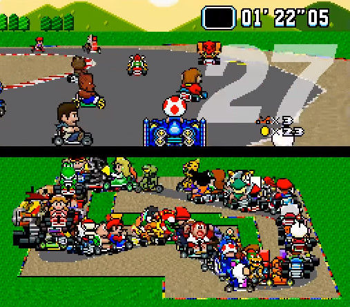 マリオカートを101キャラ同時でプレイしてみた動画がカオス ごちゃごちゃしすぎwwwwwwwww オレ的ゲーム速報 刃 マリオカートを101キャラ同時でプレイしてみた動画がカオス ごちゃごちゃしすぎwwwwwwwww オレ的ゲーム速報 刃