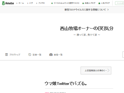 西山茂行オーナー ウマ娘 ブームに触れる こうしてわしが愛したセイウンスカイとニシノフラワーを想い出してくれる人がいるだけでいいな オレ的ゲーム速報 刃