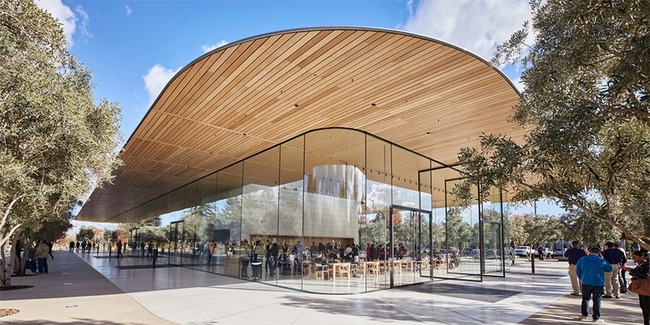Apple アップル 本社 社屋 ガラスに関連した画像-03