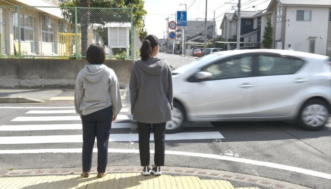 ドライバー 横断歩道 歩行者 譲り合い 切符 理不尽に関連した画像-01