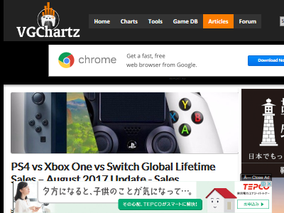 これが現実 ニンテンドースイッチ あれだけ品切れで大騒ぎしてたのに Ps4 よりも売れていなかったｗｗｗｗｗ オレ的ゲーム速報 刃