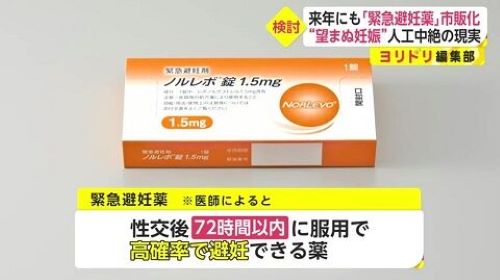 緊急避妊薬　アフターピル　試験的　販売　処方箋に関連した画像-01