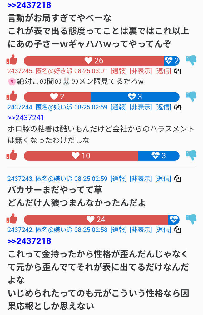 ホロライブ さくらみこ 兎田ぺこら 改造 違法ROM 悪いソフト 炎上 派閥に関連した画像-06