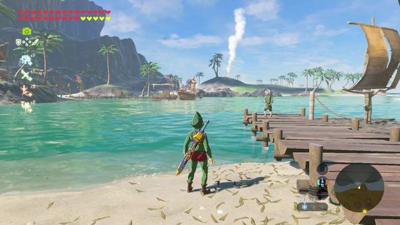 ゼルダの伝説 ブレスオブザワイルド でバグを使い海中を覗いた結果 なにこれすげええええええ オレ的ゲーム速報 刃