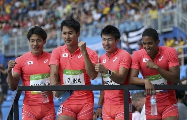 【速報リオ五輪】陸上男子400mリレー、日本銀メダルを獲得 ...