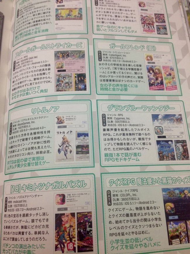 雑誌 スマホゲー グラブル モンスト スクフェス パズドラに関連した画像-04