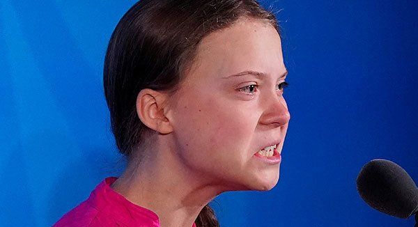 グレタ・トゥンベリ 16歳 環境活動家 イタリア ローマ 人形 吊るすに関連した画像-01
