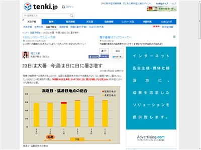 天気予報 気温 暑いに関連した画像-02